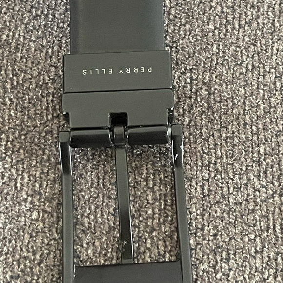 Perry Ellis Men’s Leather, Reversible Belt34/35 - Picture 1 of 6